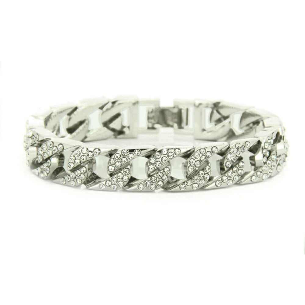 ブレスレット | ゴールドブレスレット メンズ＆レディース ジルコニア