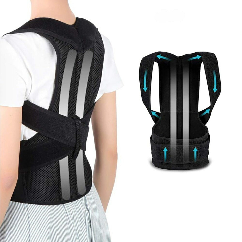 トレーニング器具 | 姿勢矯正サポーター メッシュ素材 全年齢対応