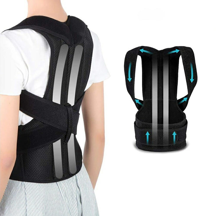 トレーニング器具 | 姿勢矯正サポーター メッシュ素材 全年齢対応