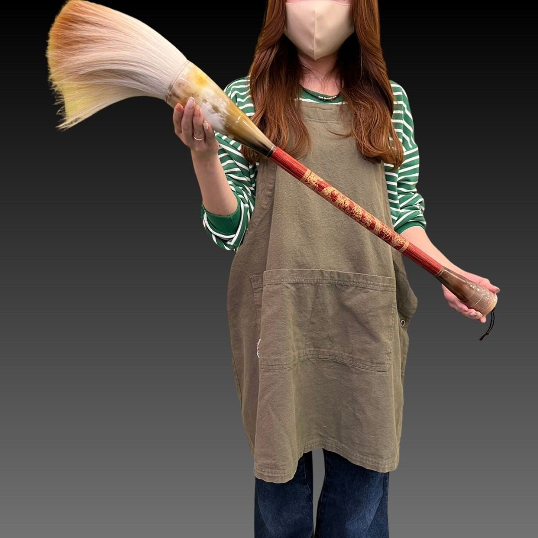 インテリア雑貨 その他 | 特大龍牛絢爛舞華毛筆 - 書道・習字用77cm大筆