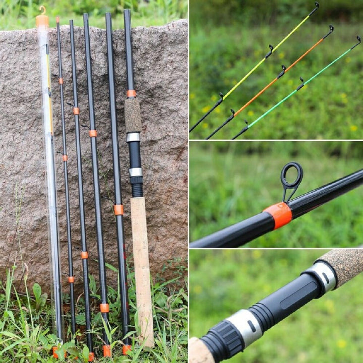 釣り 道具 | 3メートル コンパクト スピニングコルクトラベルロッド