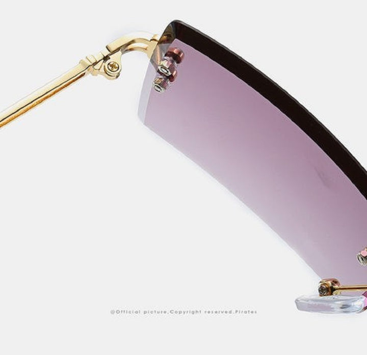 小物 その他 | スクエアUVカットサングラス ビッグフレーム おしゃれ