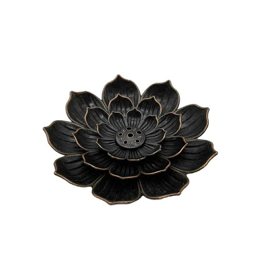 お香 | 蓮の花デザイン香炉・お香立て【風水・開運】