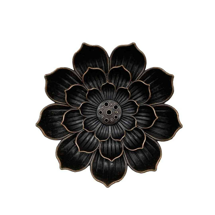 お香 | 蓮の花デザイン香炉・お香立て【風水・開運】