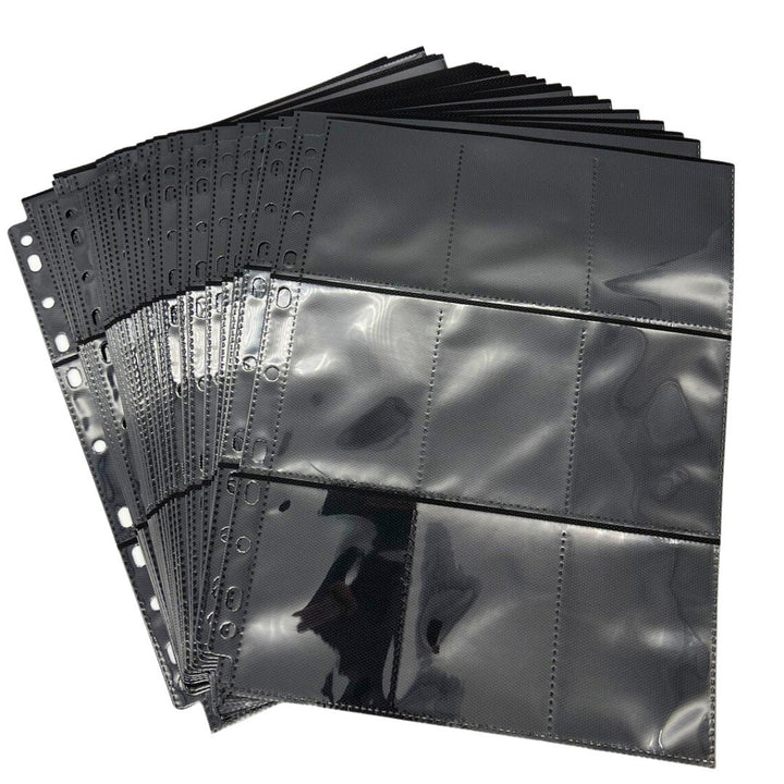 トレカケース | ポケモンカード用9ポケット追加シート10枚セット - 両面収納カードファイル