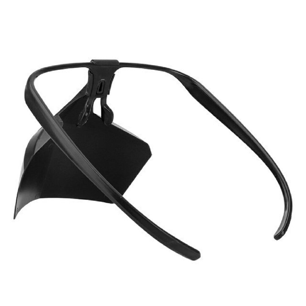 マスク | 青色or黒色 耳が痛くならないフェイスシールド マスク