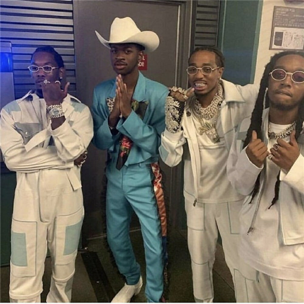 男性ファッション その他 | ブラウン ラウンドサングラス UVカット 大きめフレーム