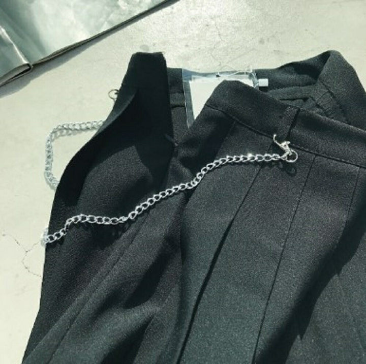 ボトムス 女性 | ゴスロリ風ミディアムキュロットスカート Mサイズ