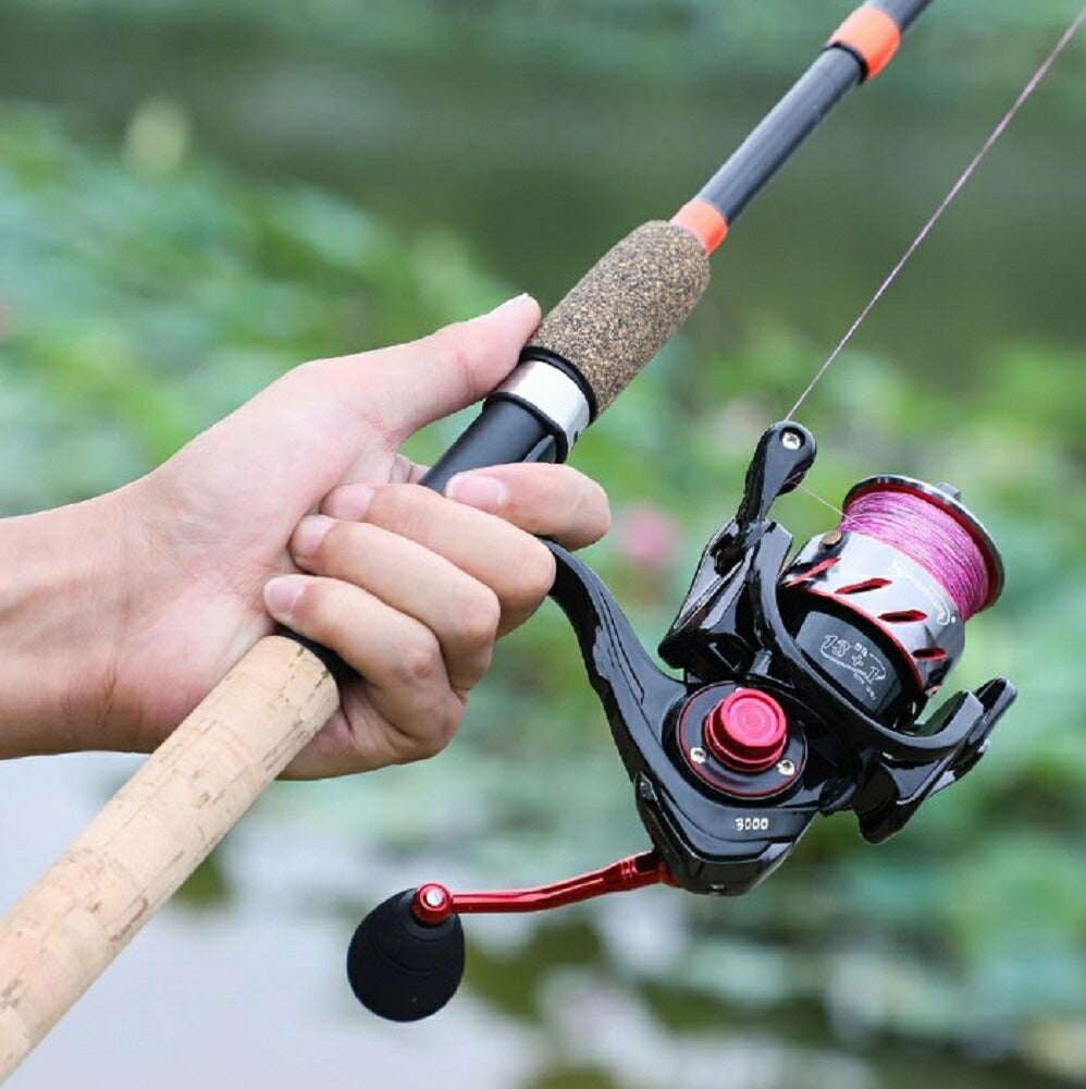 釣り 道具 | 3メートル コンパクト スピニングコルクトラベルロッド