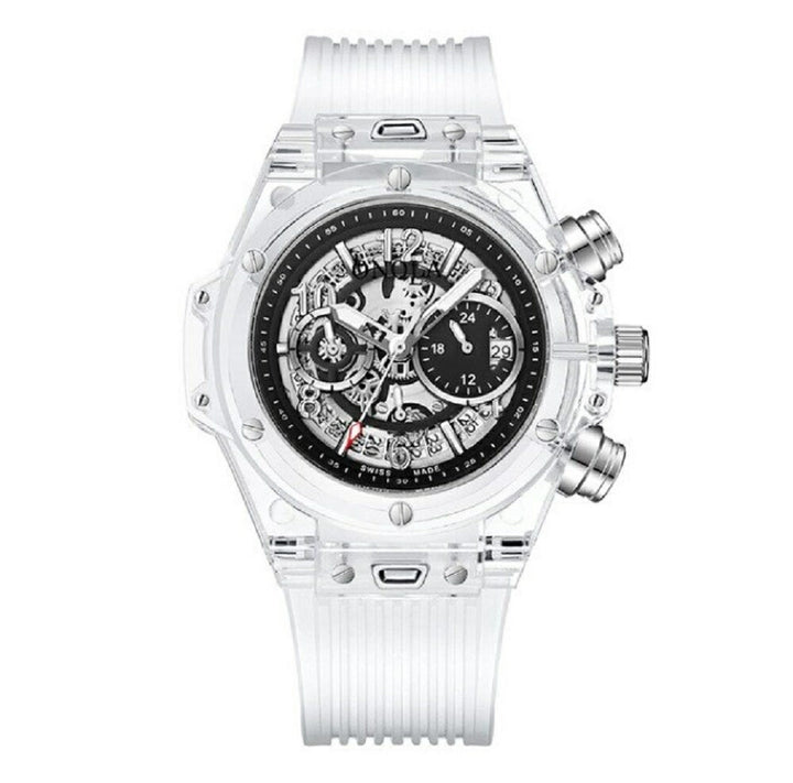 腕時計 | ONOLA スケルトン腕時計 ユニセックス クリアカラー