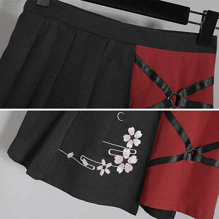 はっぴ 和服 | 桜狐和装セット レディース 半袖トップス＆スカート