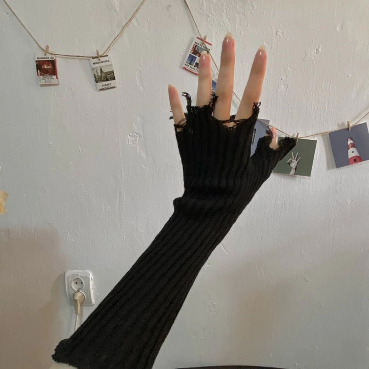 小物 その他 | ブラックアームウォーマー UVカット・タトゥー隠し 男女兼用