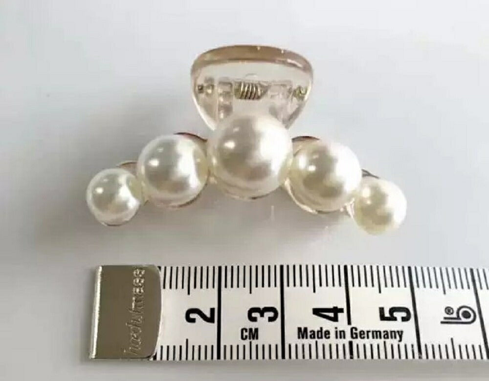小物 その他 | シンプルパールバレッタ レディース用 大人カジュアル