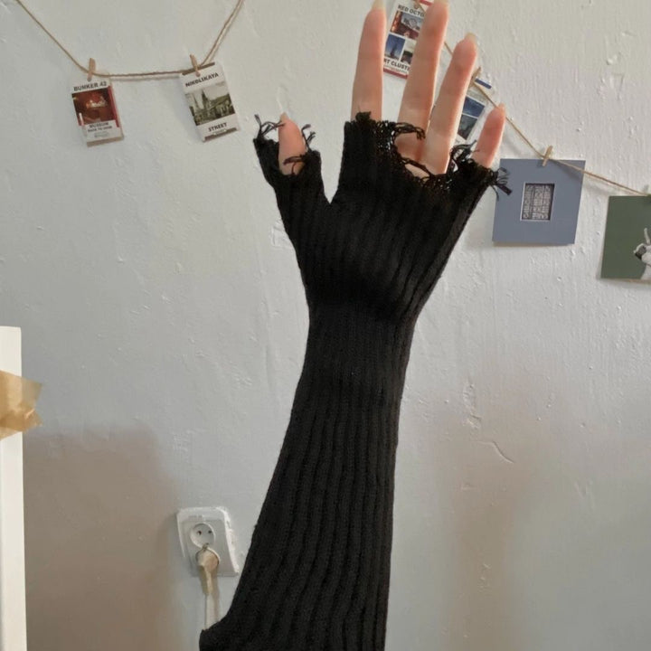 小物 その他 | ブラックアームウォーマー UVカット・タトゥー隠し 男女兼用