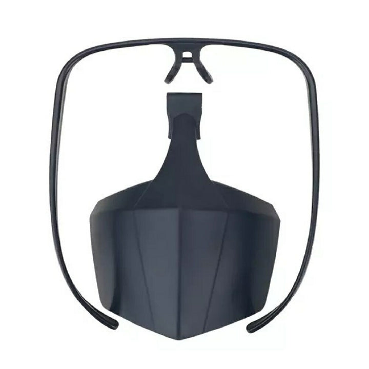 マスク | 青色or黒色 耳が痛くならないフェイスシールド マスク