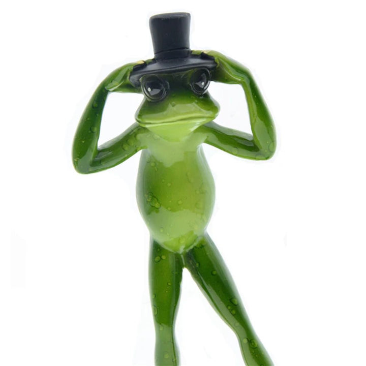 インテリア オブジェ | カエル船長置物 - 幸運と商売繁盛のインテリア