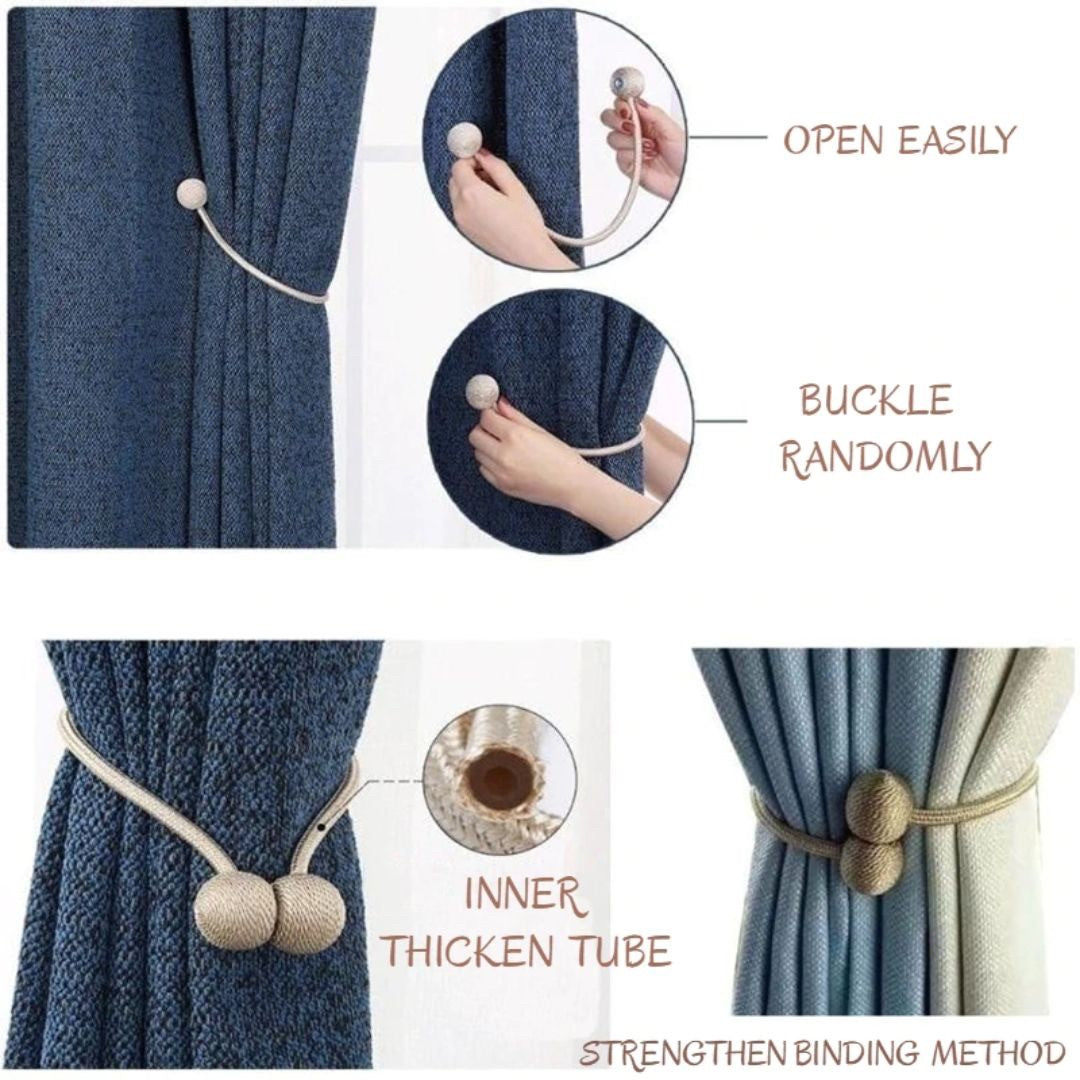 インテリア雑貨 その他 | パール磁石カーテンバックル タッセルデザイン 1個