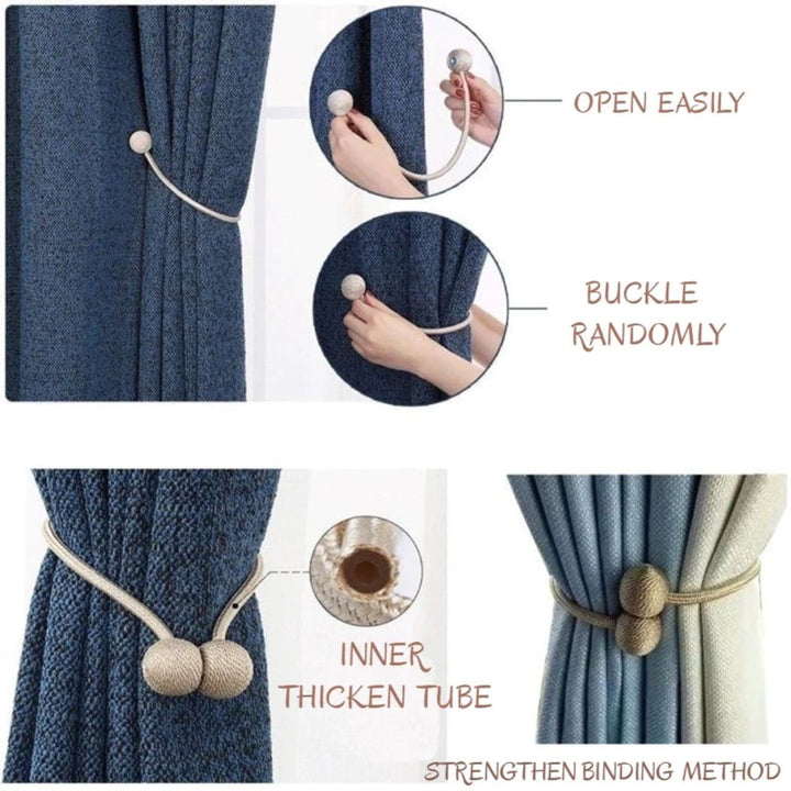 インテリア雑貨 その他 | パール磁石カーテンバックル タッセルデザイン 1個