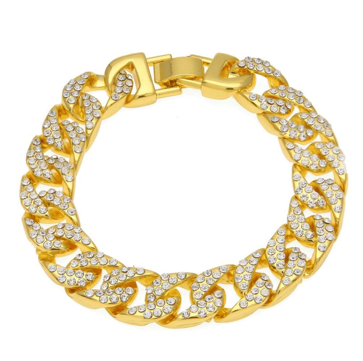 ブレスレット | ゴールドブレスレット メンズ＆レディース ジルコニア