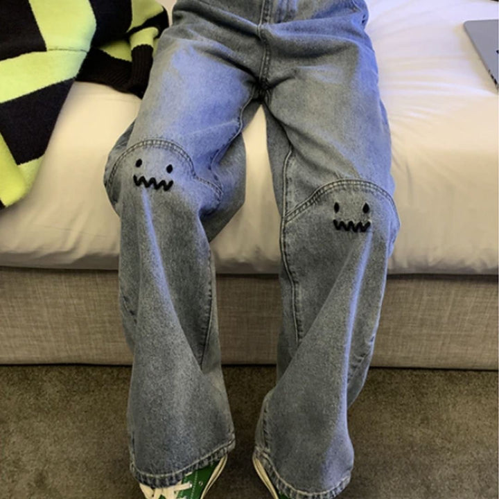 ボトムス 女性 | レディース ワイドタイプ ブーツカット ジーンズ