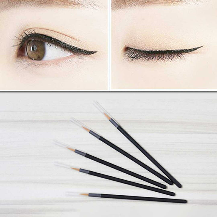 コスメティック | 極細先端アイライナーブラシ 10本セット プロ用