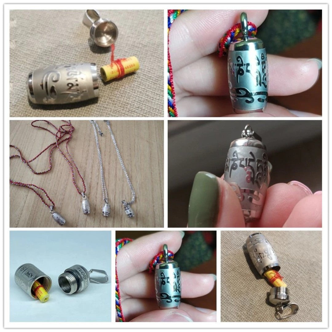 ネックレス | 梵字遺骨カプセルネックレス（ゴールド/シルバー/ブラック）