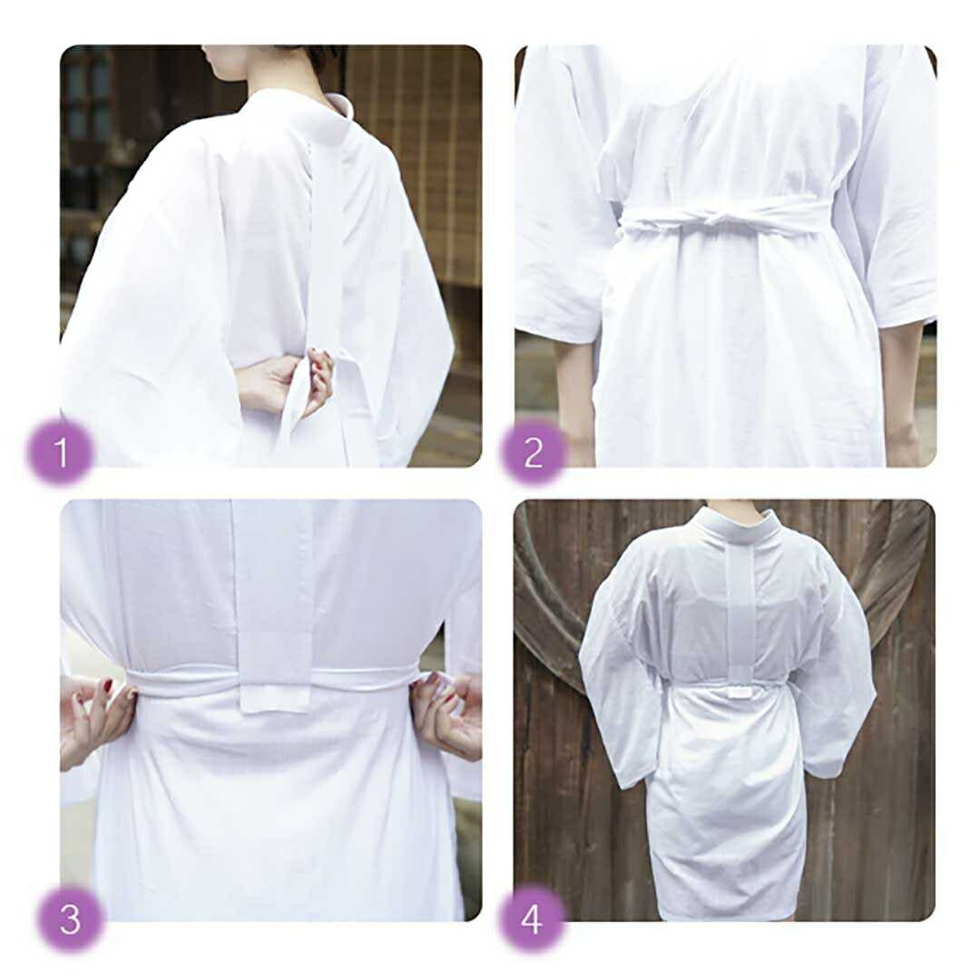 はっぴ 和服 | 夏用 洗える白無地長襦袢 - レディース仕立て上がり