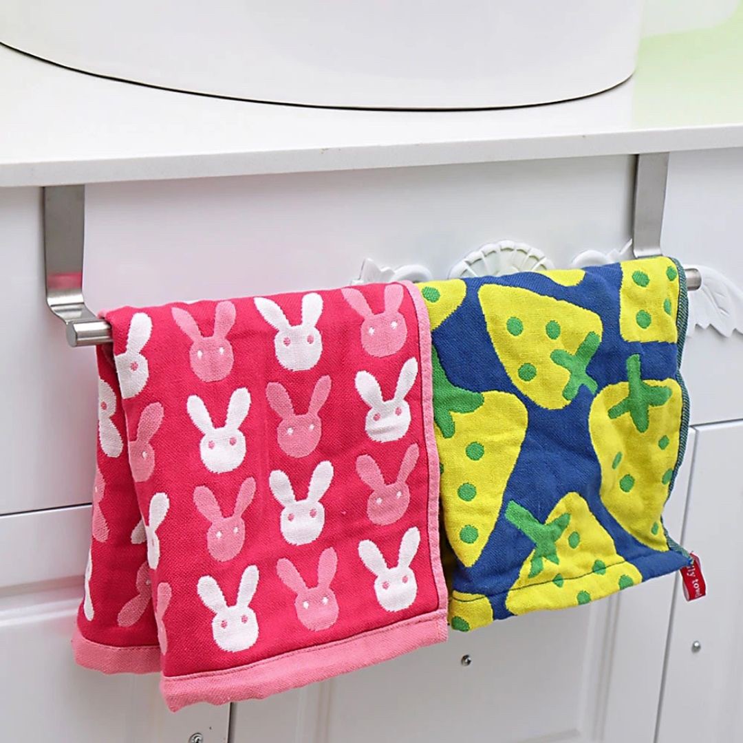 インテリア雑貨 その他 | ステンレス製タオルハンガー 23cm - キッチン・バスルーム用、穴開け不要