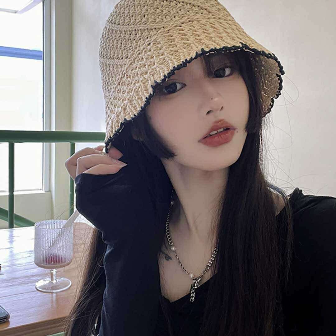 小物 その他 | クロシェバケットハット 男女兼用 ホワイト/ブラック/ブラウン