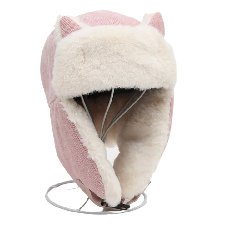 キャップ | 猫耳フライトキャップ 男女兼用 防寒