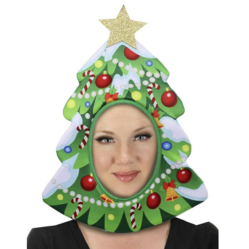仮装 パーティーグッズ | クリスマスツリー帽子 コスプレ用品
