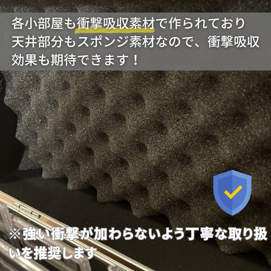 トレカケース | ポケモン・遊戯王対応 27枚収納トレカアタッシュケース