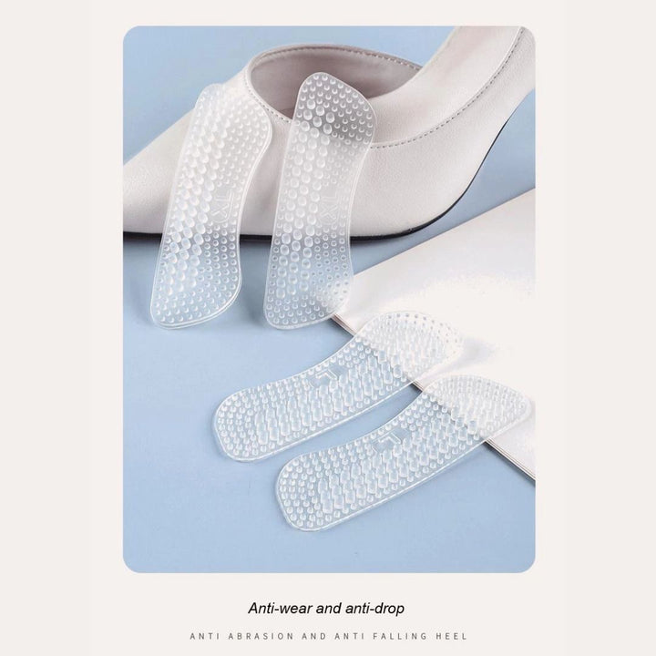 かかと 靴擦れ 防止 | かかとパッド シリコン クリアタイプ - 靴擦れ防止・サイズ調整用