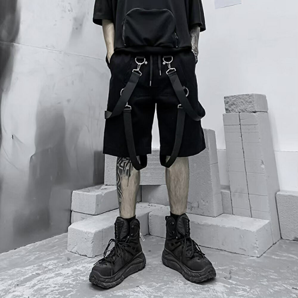 ボトムス 男性 | ユニセックス ゆったりカジュアル ハーフパンツ