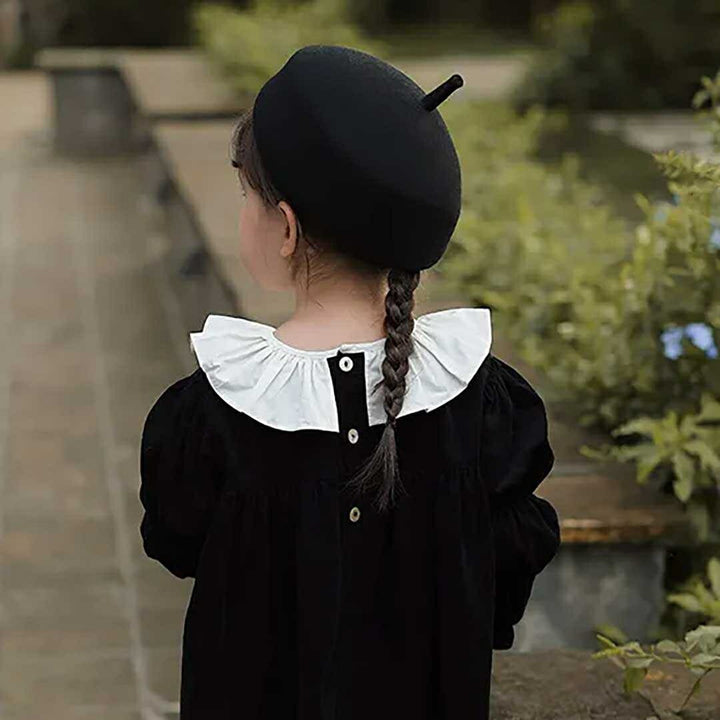 ワンピース ドレス | 黒フリルワンピース 女の子用 入学式・卒業式・七五三対応