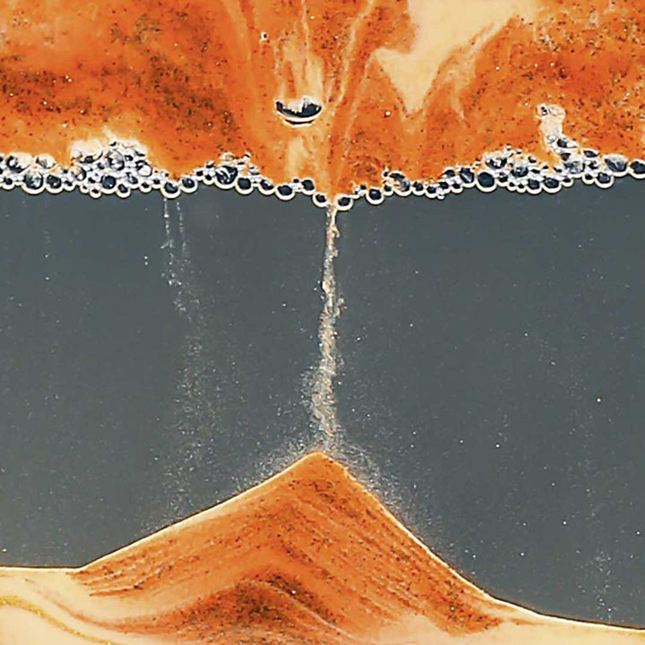 インテリア オブジェ | オレンジorブルー サンドピクチャー 置物 - モダン北欧デザイン