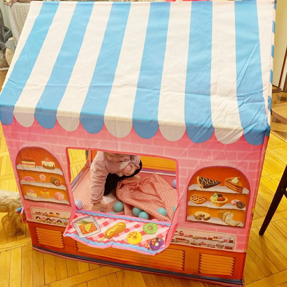 赤ちゃん用品 | キッズ用インディアンテント - お菓子屋さんごっこセット