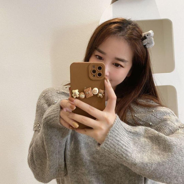 ヘアアクセサリー | コアラ抱きつきヘアクリップ | ナチュラルブラウンorグレー