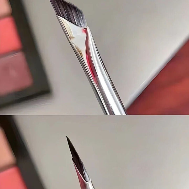 コスメティック | 極細アイブロウブラシ シルバーブラック 1本入り