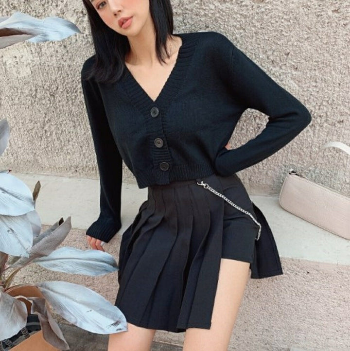 ボトムス 女性 | ゴスロリ風ミディアムキュロットスカート Mサイズ