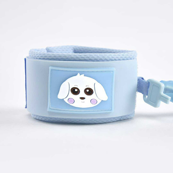 赤ちゃん用品 | ブルー子供用安全リストバンド - 迷子防止・伸縮式