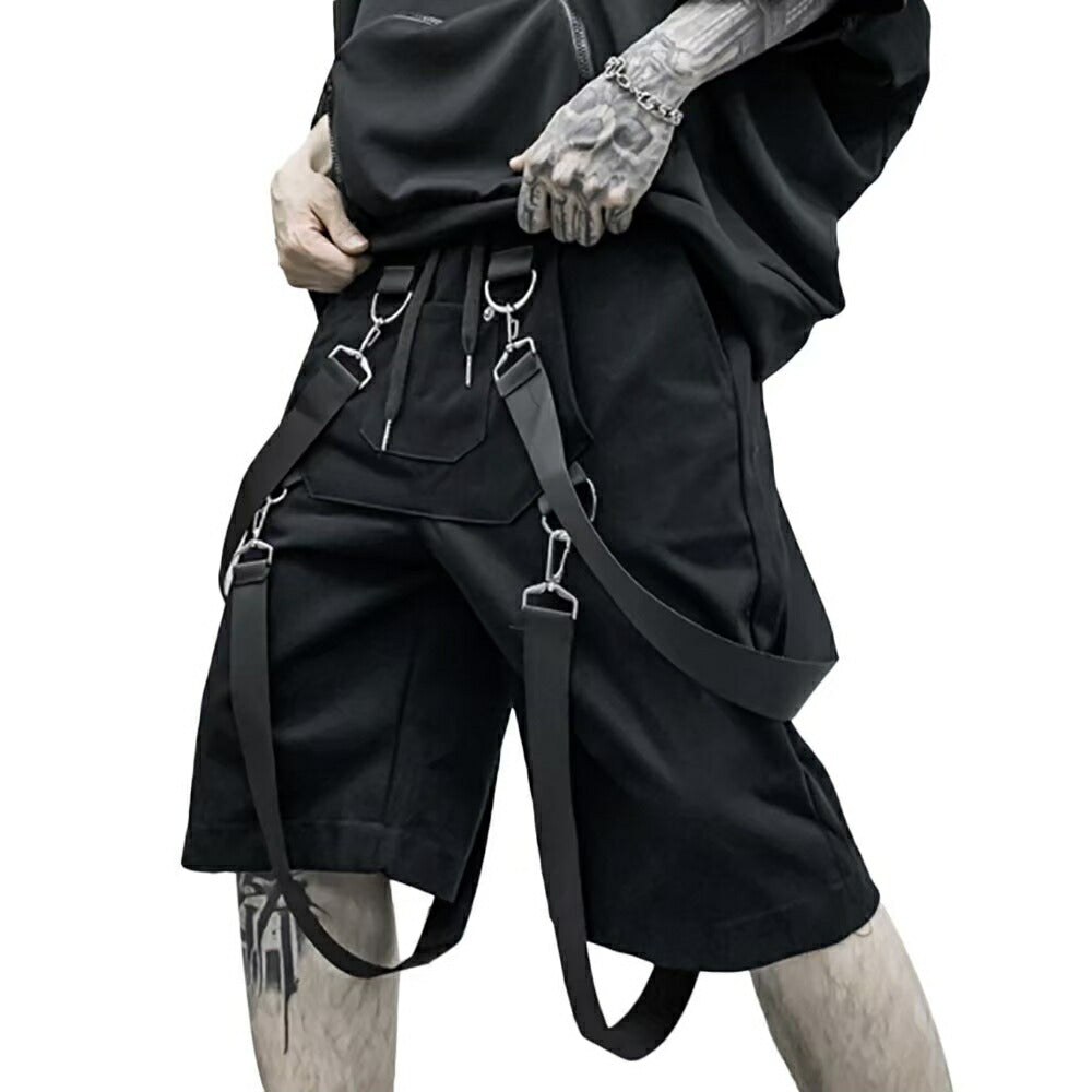 ボトムス 男性 | ユニセックス ゆったりカジュアル ハーフパンツ