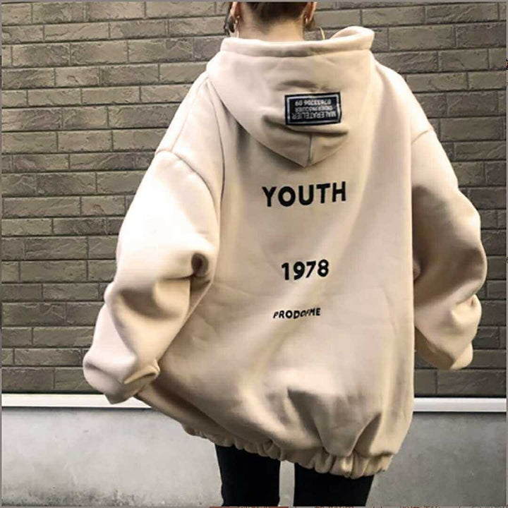 パーカー 女性 | ビッグシルエット ジップアップ パーカー ユニセックス