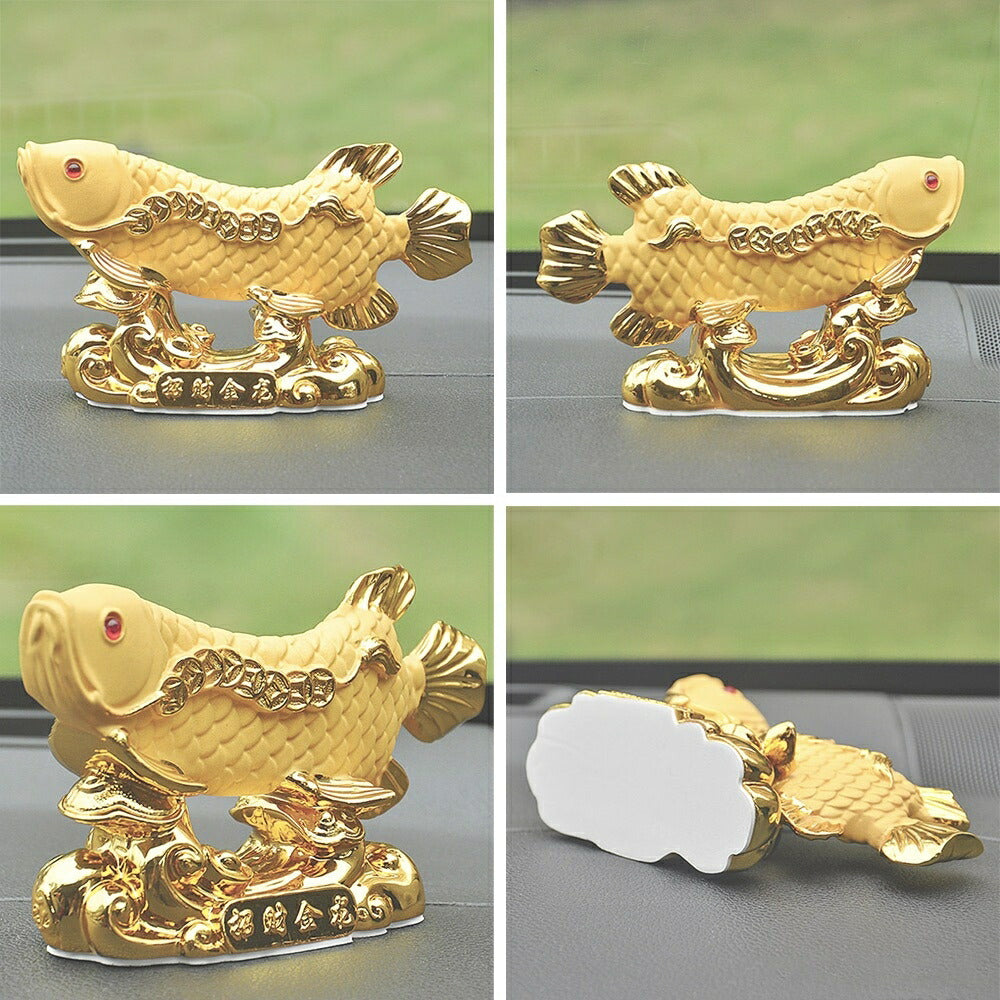 風水 インテリア | アロワナ招財龍魚置物 - 風水金運インテリア