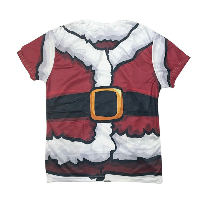 仮装 | クリスマス用 半袖サンタコスプレTシャツ