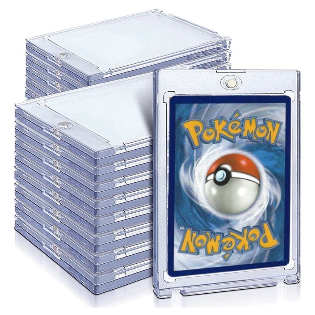 トレカケース | ポケモン・遊戯王カード用マグネット密閉保護ケース10枚セット
