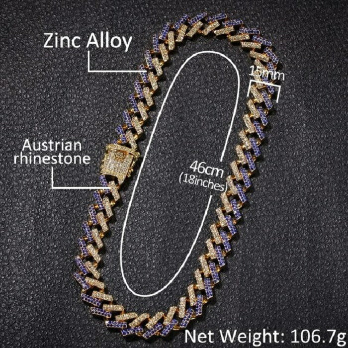 ネックレス | ブルージルコニア ネックレス 男女兼用 シルバーアクセサリー