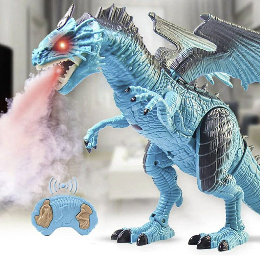 子供 おもちゃ | 霧吐くドラゴン ラジコン - レッドorブルー