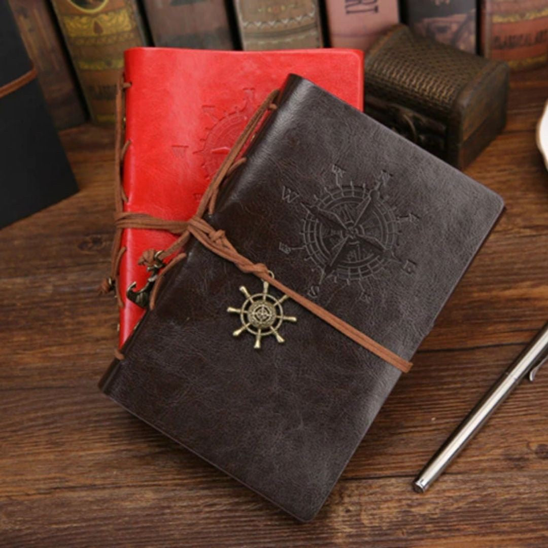 インテリア雑貨 その他 | アンティーク航海日誌ノート | PUレザー製文房具
