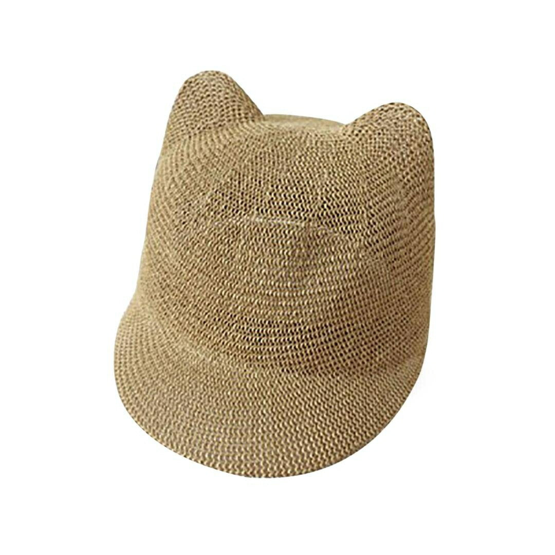 赤ちゃん用品 | 赤ちゃん用猫耳帽子 - ブルー/ピンク/ブラウン選択可